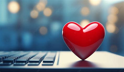Heart symbol with keyboard