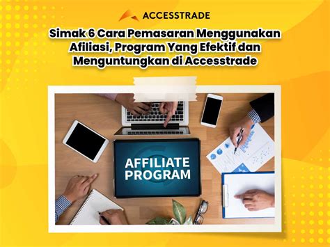 Menggunakan Program Afiliasi