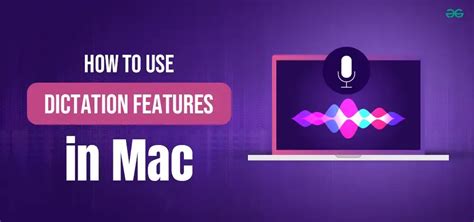 The Built-in Dictation Feature on Mac