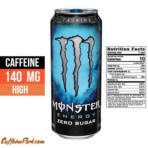 How Much Caffeine is in Monster Zero? A Comprehensive Guide