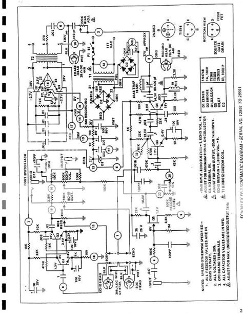 Adjusting Echo Effects Settings and Configurations in Astatic Echo Board Wiring Diagram