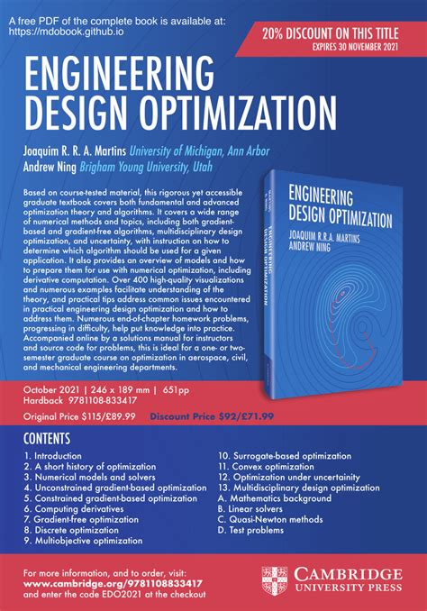 Benefits of Using Optimization in Engineering Design