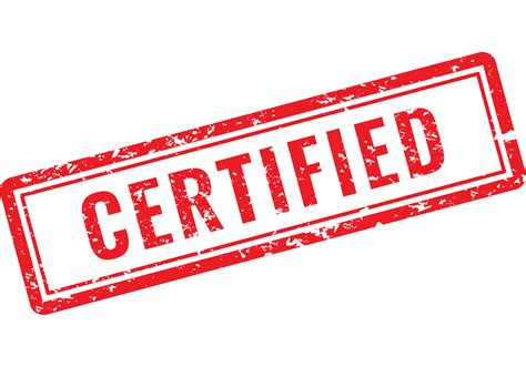 Certified