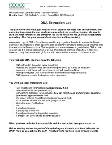 Common Challenges in DNA Extraction