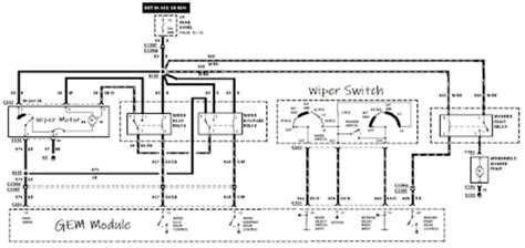 Common Problems and Solutions in Rear Wiper Motor Circuits