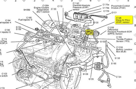 Components 2006 Mazda Tribute Engine Diagram