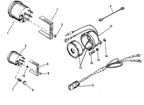 Components of a Quicksilver Trim Switch System