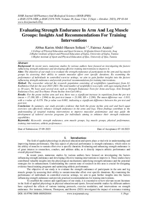 Evaluating Arm and Leg Strength in Group C