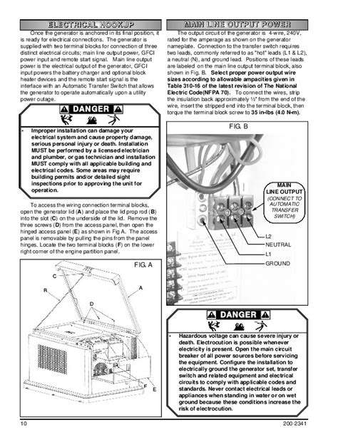 'Examining Safety Measures and Precautions' Coleman Powermate Pmj8960 Owners Manual