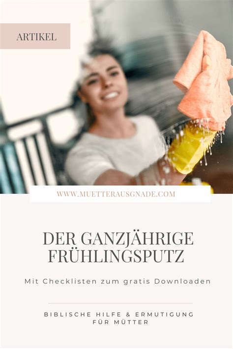 Frühlingsputz