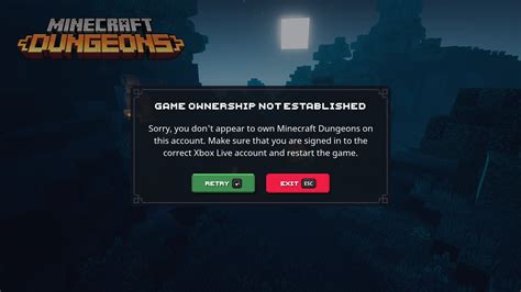 &lsquo;Game Ownership Not Established&rsquo; error on PC