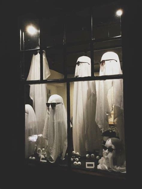Ghostly Window Display