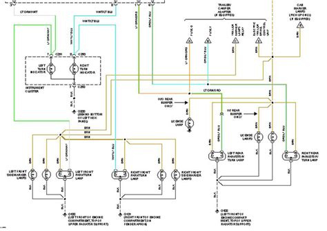 Identifying Components in a Tail Light Wiring Diagram