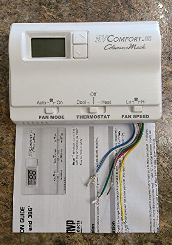 Identifying Components in an RV Comfort ZC Thermostat