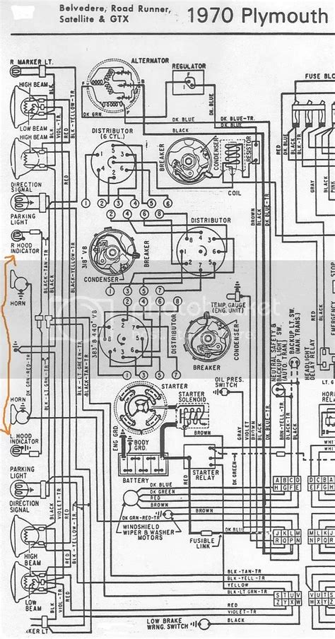 Identifying Key Components in the Wiring Diagram
