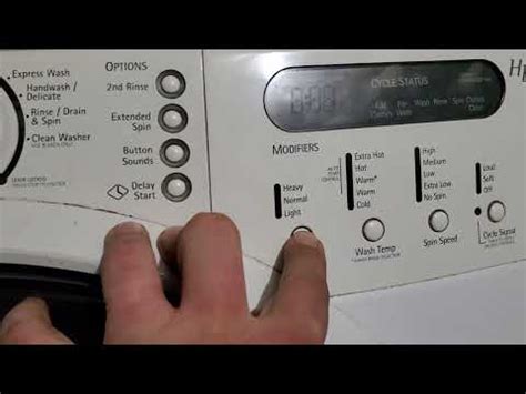 Interpreting Error Code Displays on the Appliance