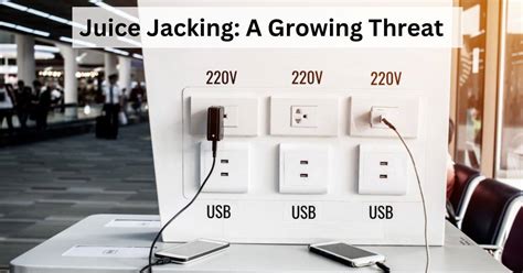 &lsquo;Juice jacking&rsquo;