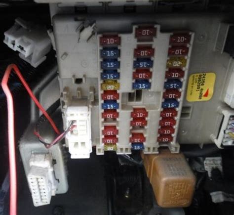 Locating the Fuse Box in the Nissan Serena