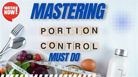 Mastering Portion Control