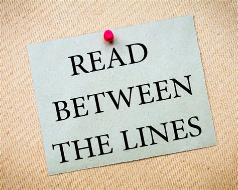 Reading Between Lines