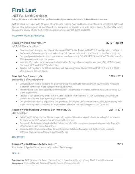 Resume