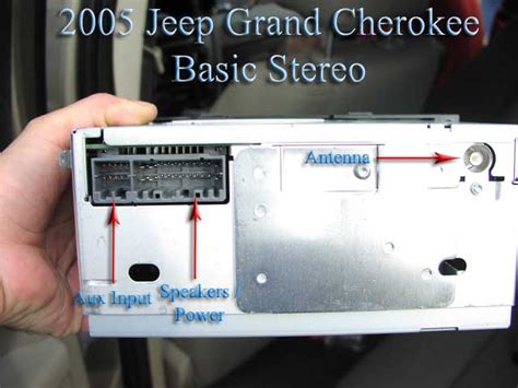 Troubleshooting 06 Grand Cherokee Factory Amplifier Wiring