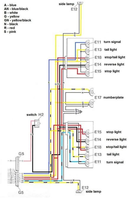 Troubleshooting Headlight and Tail Light Wiring Diagrams