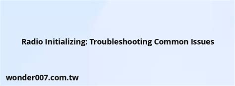 Troubleshooting Common Issues in Radio Wiring