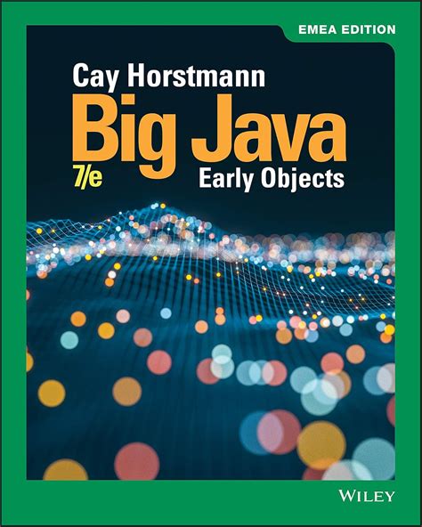 Utilizing Big Java Early Objects