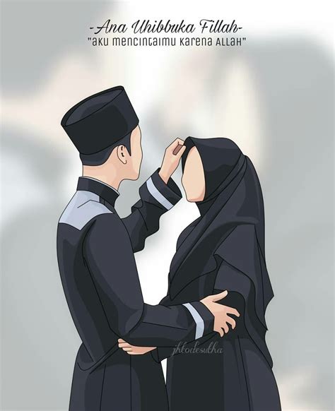 Kartun Muslimah dengan Tema Cinta