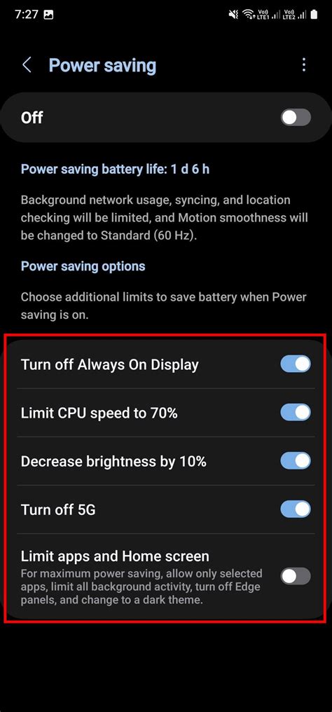 Power-saving
