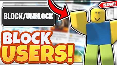 (2022) How To BLOCK And UNBLOCK Users In Roblox! Full Guide 