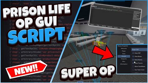 (2023 Pastebin) Roblox Prison Life Script GUI : OP Exploit Trolling 