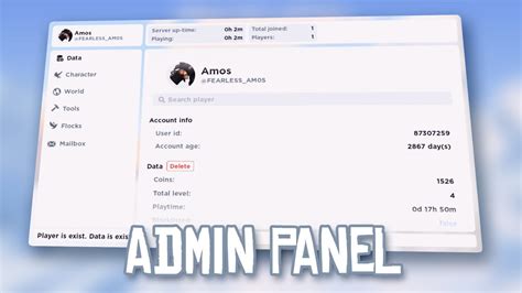 (LEAK) Roblox Admin Panel Link