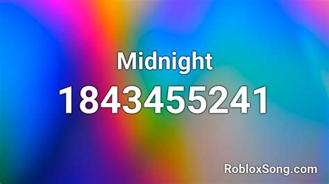 (Midnight) Roblox ID
