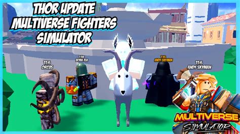 (NEW UPDATE) Thor Simulator! - Roblox