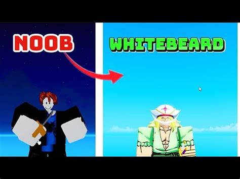 (SPEEDRUN) Noob to WHITEBEARD In BloxFruits Roblox.. - YouTube