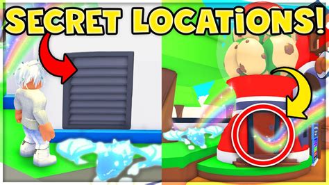 *NEW SECRET* LOCATIONS AND HACKS In Adopt Me Roblox 