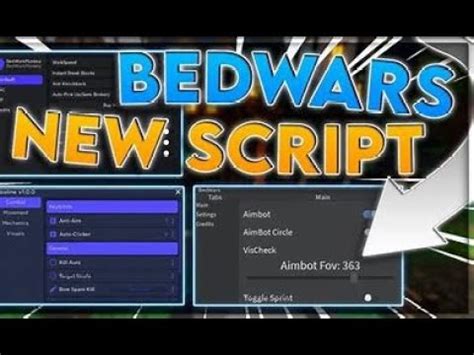 *UPDATED* Script For Bedwars Roblox Best Exploit GUI (2023 