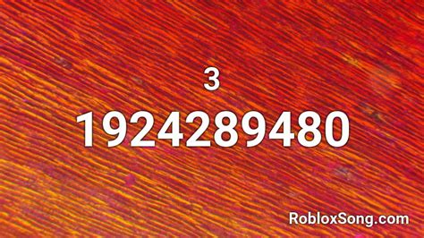 :3 - Roblox ID