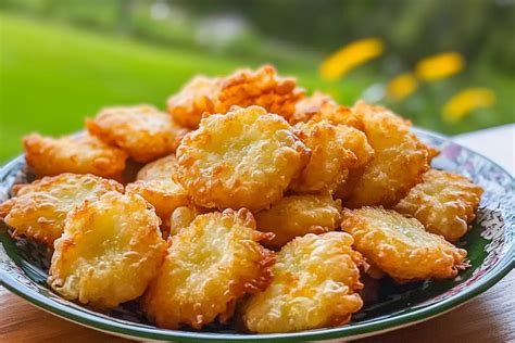 Serving the fritters