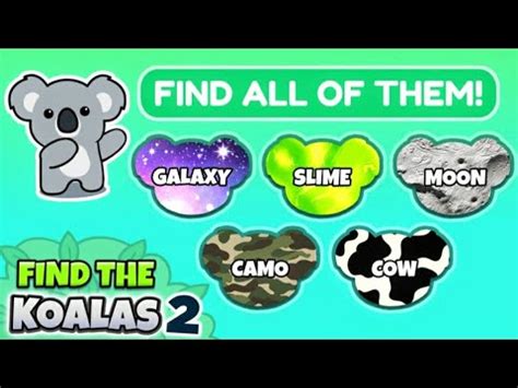 [☀️] Find the Koalas 2 [165] - Roblox