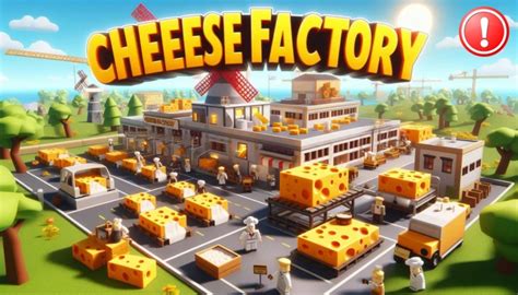 [ HELICOPTERS!] Cheese Factory Tycoon! - Roblox