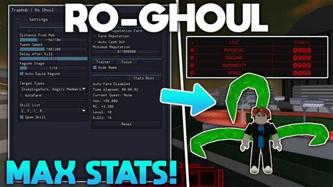 [ NEW] Ro-Ghoul Script/Hack: Auto Farm, Max Stats, Kill All, TP 