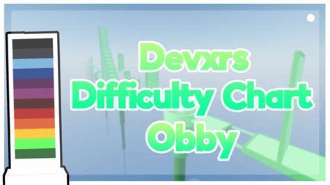 [ REVAMP] Devxr\'s Difficulty Chart Obby - Roblox