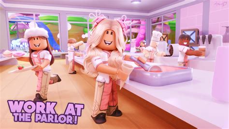 [ SUMMER!] Work at a Ice Cream Parlor - Roblox