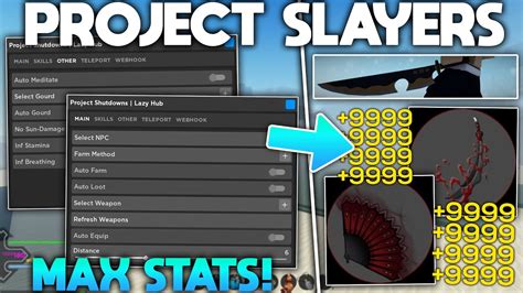 [ UPDATE 1.5] Project Slayers Script Hack | Auto Farm + Mugen Train