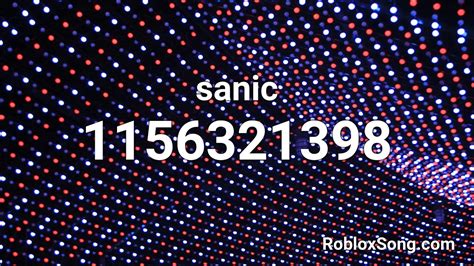 [5k!] LOUD Sanic Roblox ID