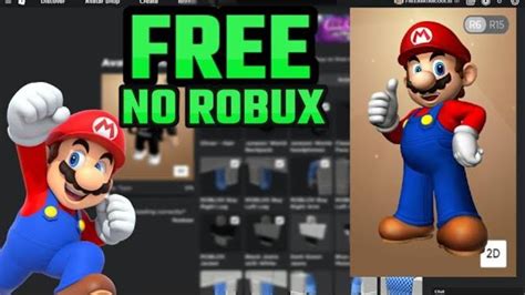 [AVATAR TRICK] How to make a MARIO AVATAR for FREE 