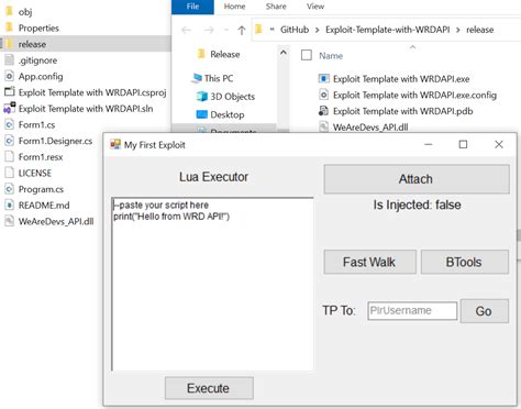 [Beginners Tutorial] Create a simple exploit using WeAreDevs API 